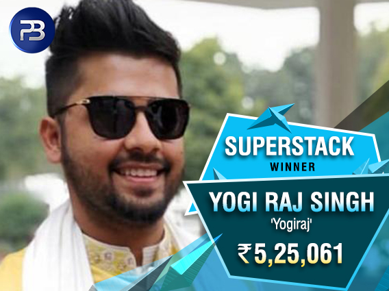 Yogi Raj Singh triumphs in PokerBaazi BSS SuperStack