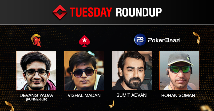 Tuesday Roundup: Soman, Advani, Madan Grab Titles!