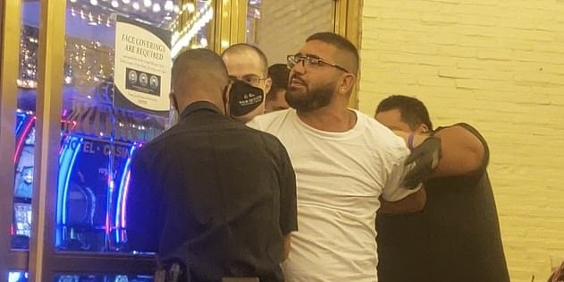 Vegas Gambler Dragged Out of Casino for Not Wearing a Mask