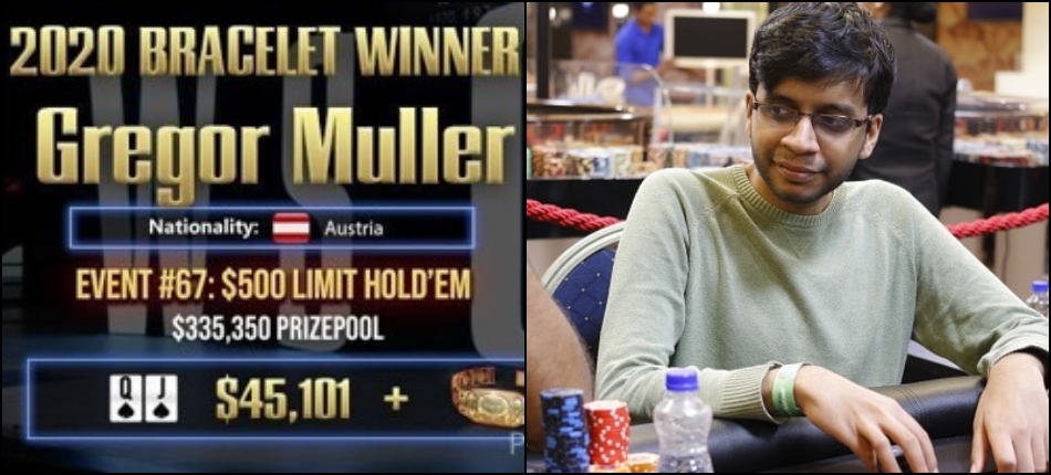 Muller Wins WSOP Event #67; India's Anmol Srivats Finished 3rd