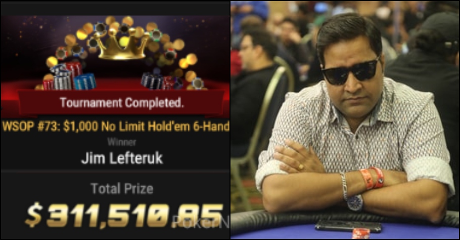 Lefteruk wins WSOP #73, India's Anant 'MisterPro' Purohit finishes 9th