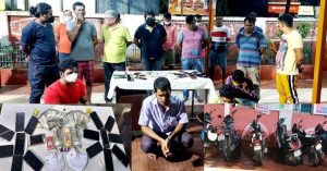 Gambling den in Odisha 17 arrested