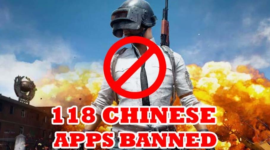 PUBG and other 117 mostly Chinese mobile applications banned