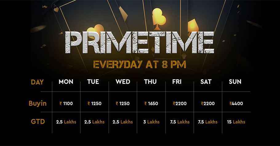 Play Calling Station's Primetime Tournaments and win big!