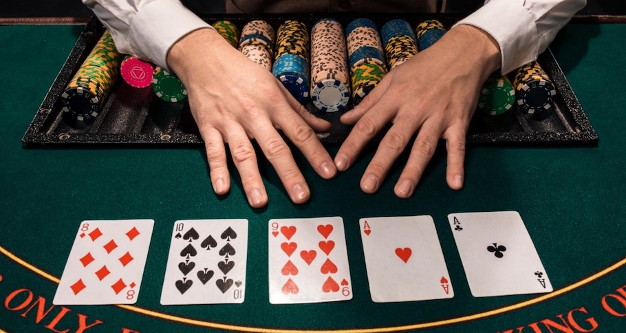 gut shot poker meaning