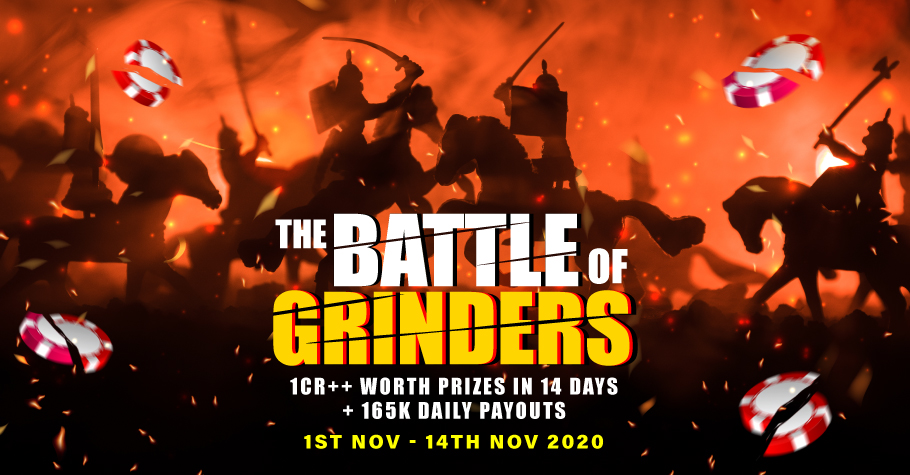 Calling Station's 1 Cr GTD Battle of Grinders series till 14 Nov!