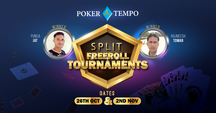 Punsa Jat wins big in PokerTempo's split Freeroll and so can you!