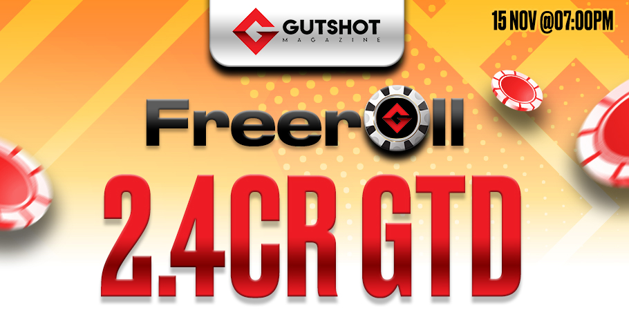 Don't miss Gutshot's Free and Exclusive FTS Freeroll