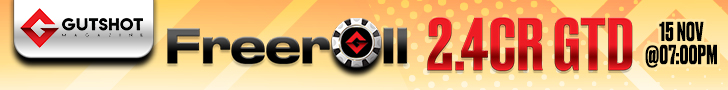 Don't miss Gutshot's Free and Exclusive FTS Freeroll