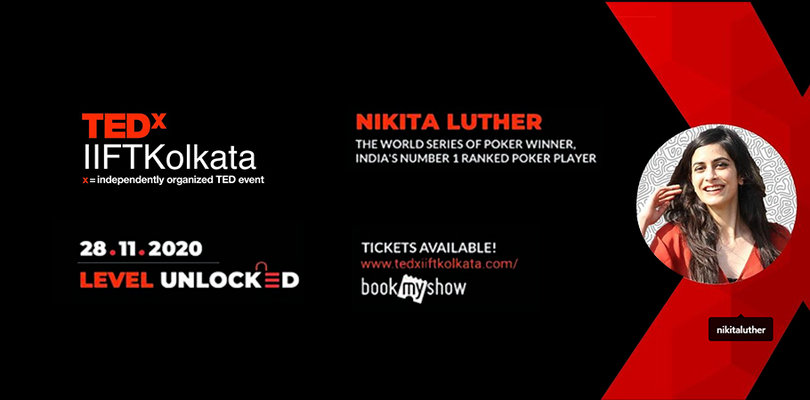 Nikita Luther To Speak at Tedx IIFT Kolkata!