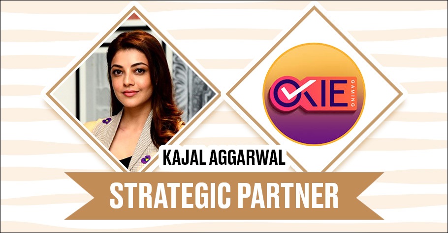 Actress Kajal Aggarwal as stake holder in Okie Gaming