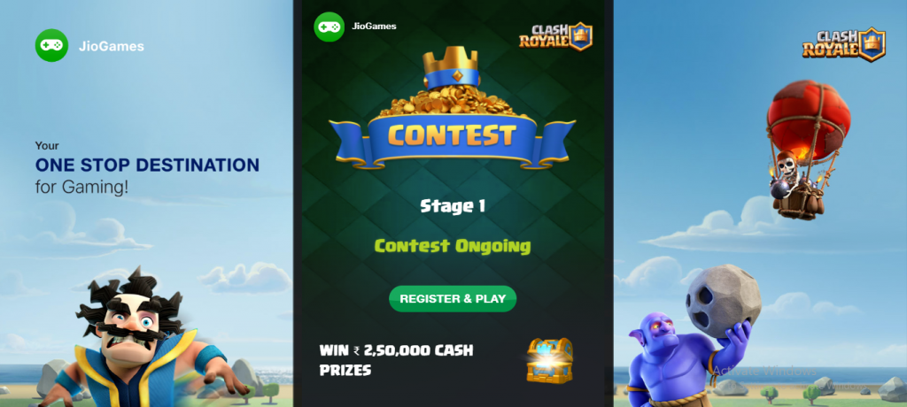 JioGames Clash Royale Tournament Now Live! Register Soon!