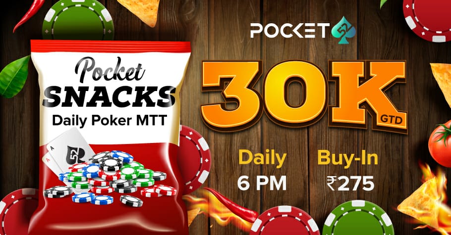 WIN Every Day With Pocket52’s Pocket Snacks 30K GTD