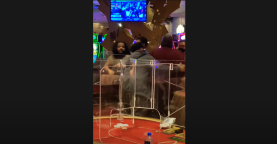 CRAZY Fight Breaks Out At Aria Casino