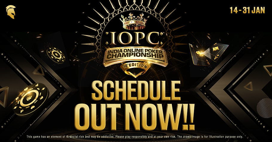 IOPC Schedule: HUGE GTD On Offer Just For You