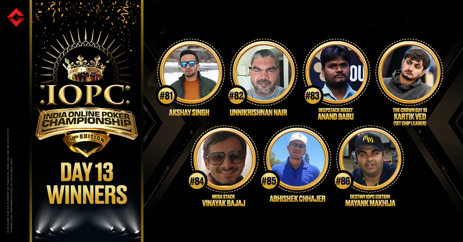 IOPC Day 13: Bajaj, Singh, Makhija among winners, Kartik Ved leads The Crown Day 1B