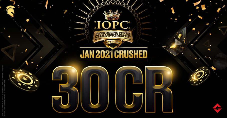 India Online Poker Championship January 2021 Round-Up