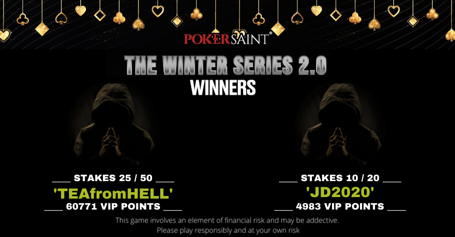 PokerSaint Winter Series 2.0 Round-Up
