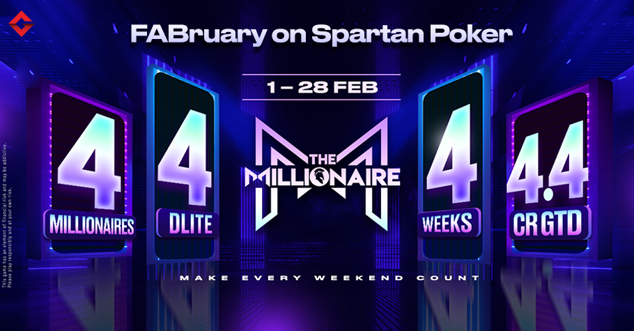 WIN 4.4 Crores in 4 weeks ONLY on Spartan Poker