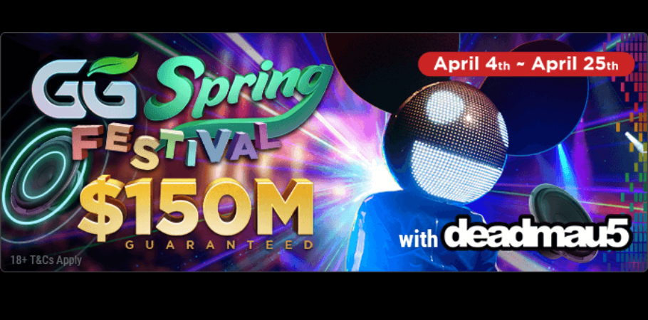 GGPoker Partners With deadmau5 For A Massive USD 150 Million GG Spring Festival