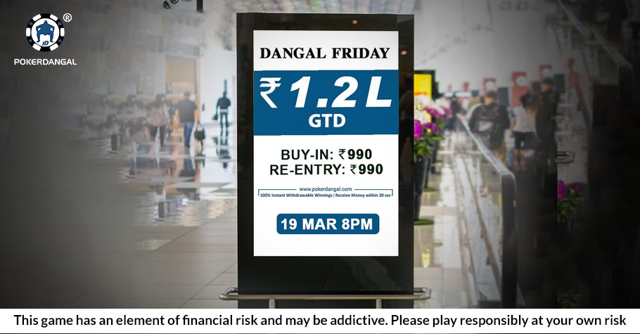 PokerDangal: Guess What’s Happening This FRIDAY? (HINT: It’s Worth 1.2 Lakh)