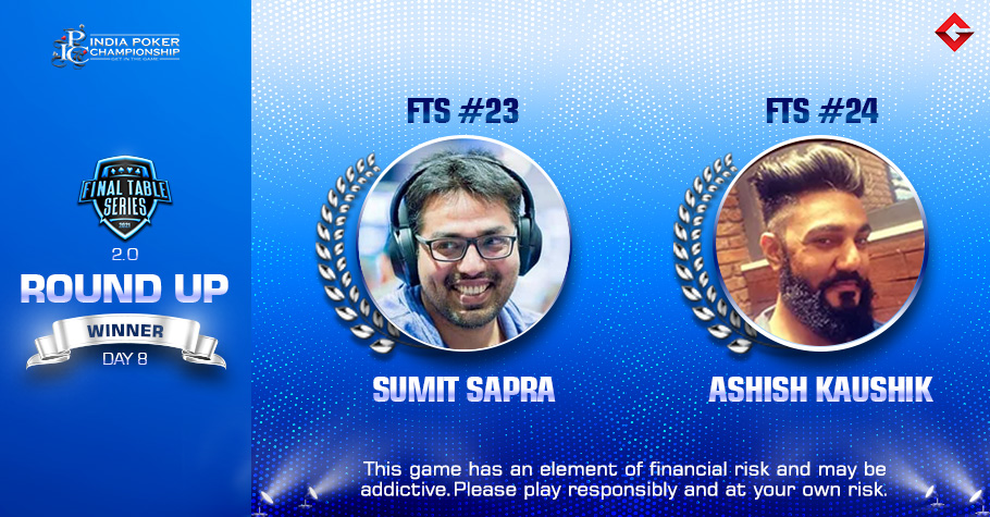 FTS 2.0 Day 8: Sumit Sapra & Ashish Kaushik Clinch Titles On The Last Day