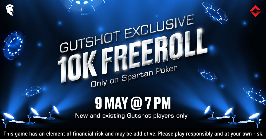 Celebrate Gutshot’s 10th Birthday With An EXCLUSIVE FREEROLL On Spartan Poker