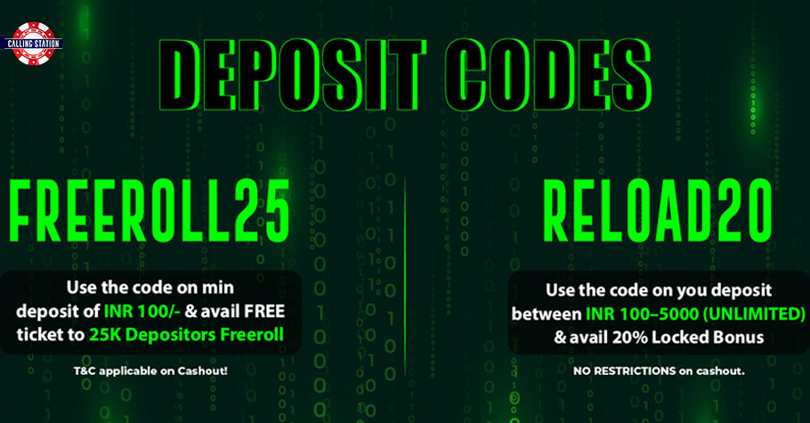 Calling Station’s Deposit Code Offers Will Boost Your Bankroll