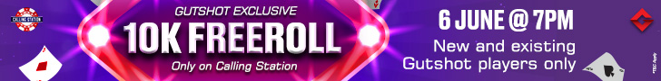 Get A Bankroll Boost With Gutshot’s 10K Freeroll On Calling Station