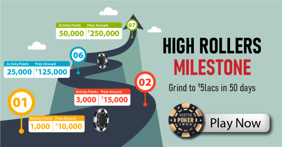 NostraPoker’s High Rollers Milestone