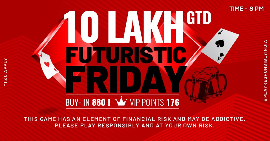 PokerHigh’s Futuristic Friday 10 Lakh GTD