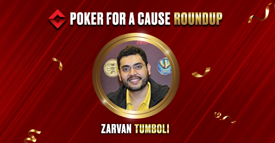 Zarvan Tumboli Ships ‘Poker For A Cause’ Tournament