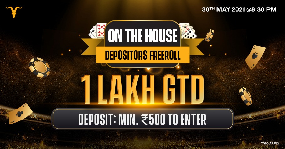 On The House Depositors Freeroll