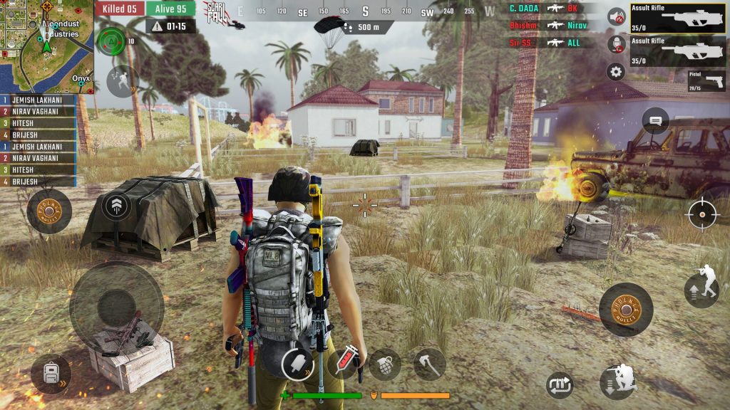 5 best offline Android games like Free Fire under 200 MB