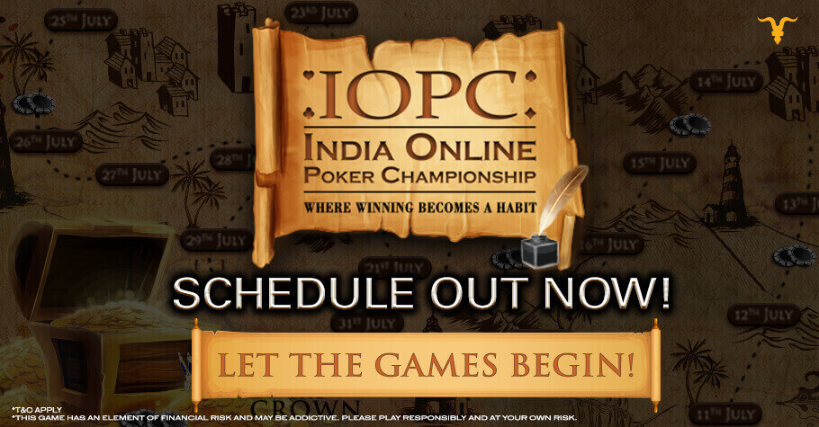 IOPC July 2021: Check Out The Spectacular Schedule Out Now On BLITZPOKER