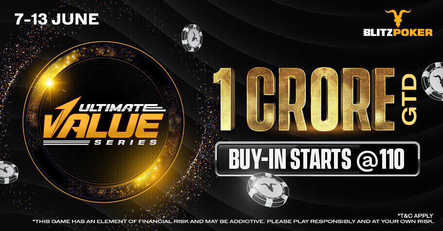 BlitzPoker Is Ready With Ultimate Value Series