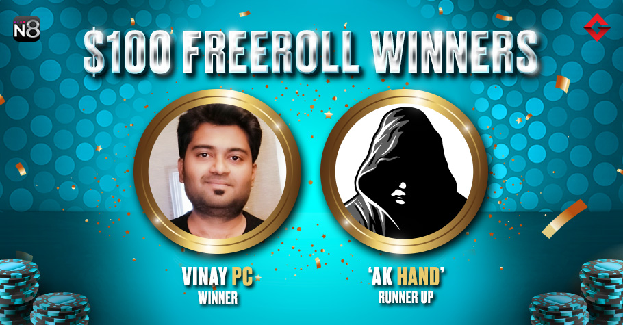 Vinay PC Wins Big At Gutshot’s Exclusive $100 Freeroll On Natural8