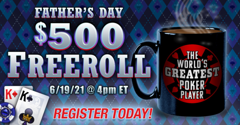 NLOP Offers Cash Freerolls For Father’s Day