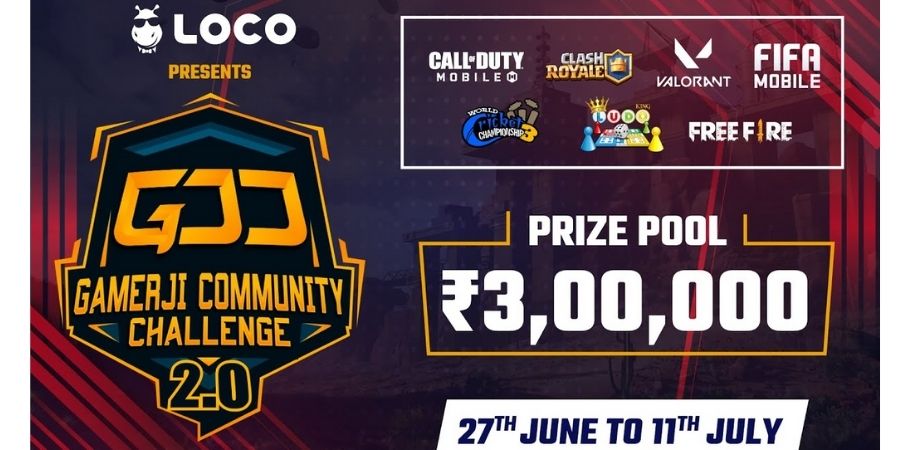 India’s Biggest Esports Event ‘GamerJi Community Challenge 2.0′ Announced