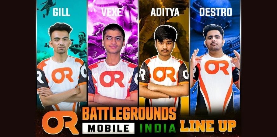 Team Orange Rock Announces Roster For Battlegrounds Mobile India