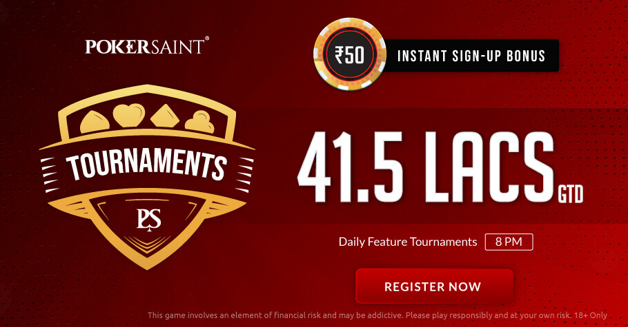 High Value Tournaments Worth ₹41.5 Lakh This Week Only On PokerSaint