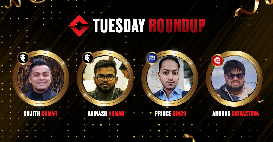 Tuesday Round Up: Sujith Kumar, Avinash Kumar, Prince Singh, Anurag Srivastava Clinch Top Titles