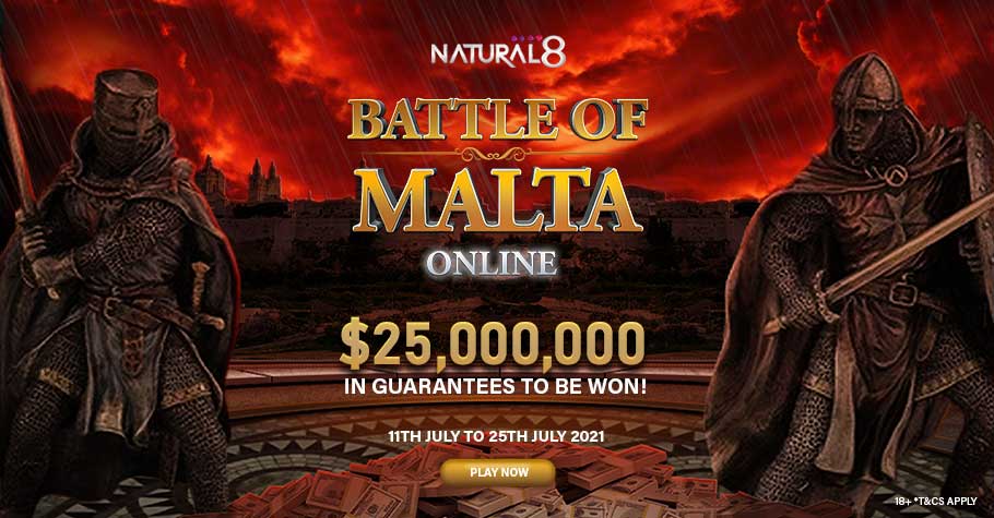 Natural8 Battle of Malta Online