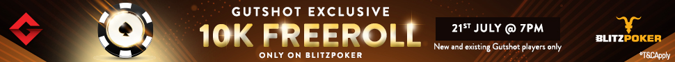 Blitzpoker Gutshot 10K Freeroll July