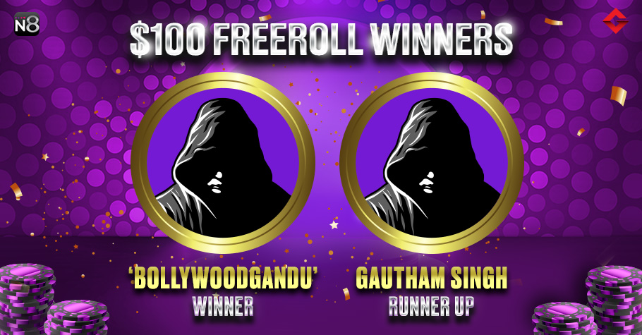 Gutshot’s Exclusive Freeroll On Natural8: ‘Bollywoodgandu’ Clinches Title