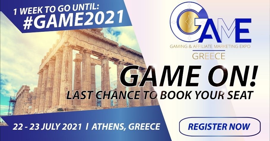 Top Industry Leaders Set To Speak At The GAME Greece 22-23 July in Athens