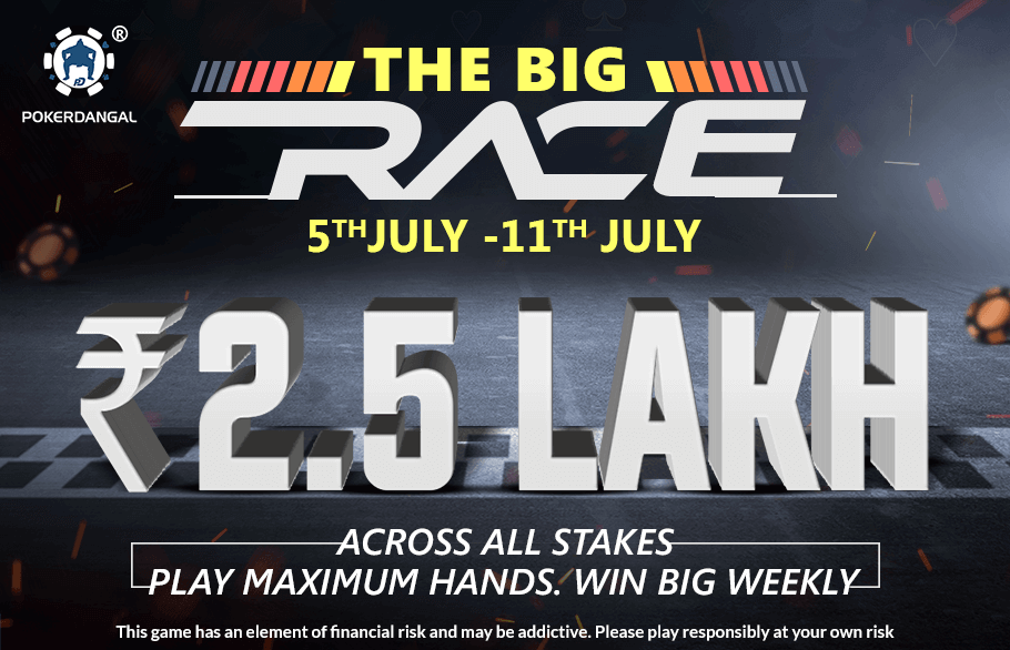 PokerDangal’s The Big Race Promotion Is Worth The Run