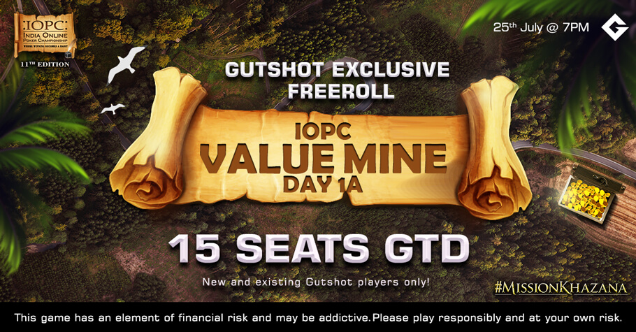 Gutshot’s Exclusive Freeroll