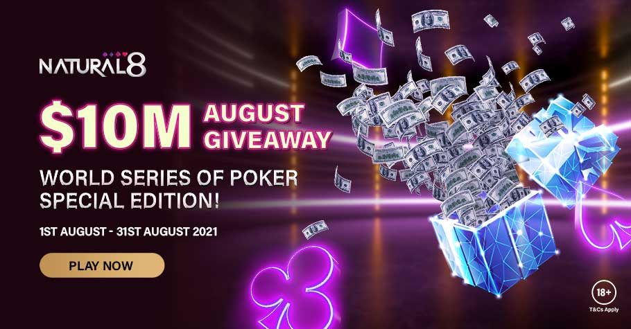 $10M In Prizes Waiting To Be Won On Natural8 On August 2021