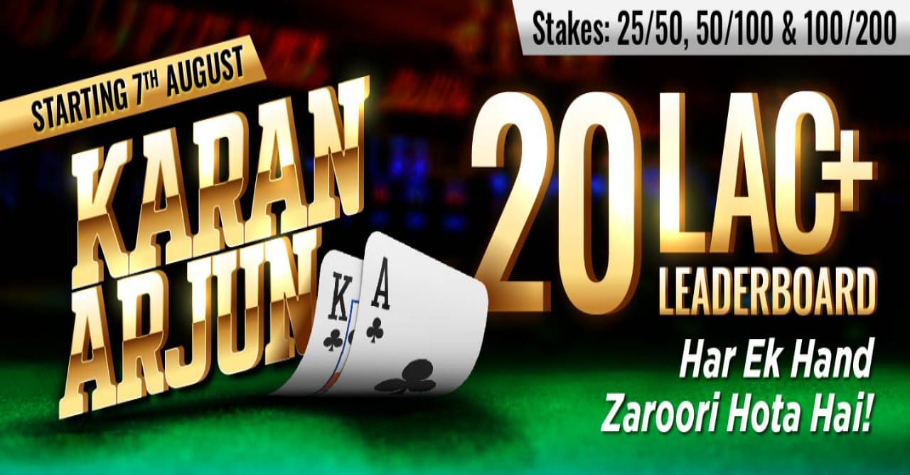 Karan Arjun Aagaye Hain On 9stacks! Win Up To 20 Lakh+ In Leaderboard Prizes